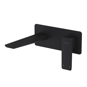 Laundry Taps: Como Wall Mount Mixer | Matte Black