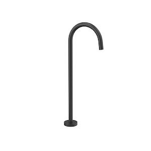 Evoke Floor Mounted Bath Filler | Black