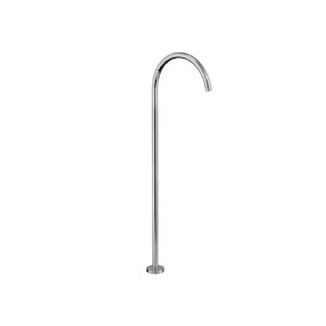 Evoke Floor Mounted Bath Filler | Chrome