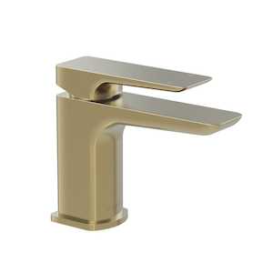 Como Mini Basin Mixer | Brushed Brass