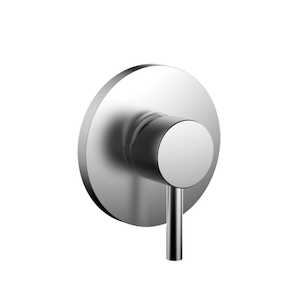 Swiss Shower Mixer | Brushed Stainless Steel