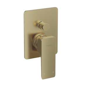 Como Diverter Mixer | Brushed Brass
