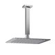 Como Square Ceiling Mount Rainhead | Chrome