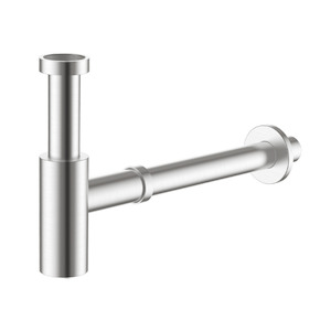 Swiss Bottle Trap | Brushed Stainless Steel