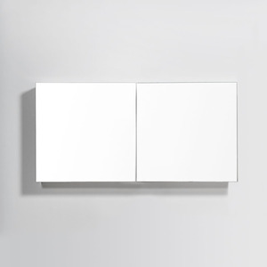 Bathroom Mirror Cabinets Nz: Michel César Cube 1000 Mirror Cabinet | 1 Door & 1 Shelf