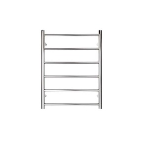 Tranquillity Jersey Round Heated Towel Ladder 780 x 600mm | Polished Stainless