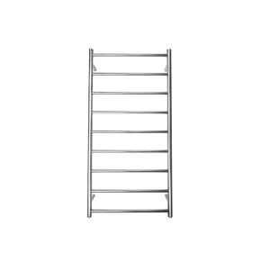 Tranquillity Jersey Round Heated Towel Ladder 1200 x 600mm | Polished Stainless