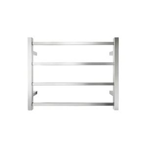 Tranquillity Jersey Square Heated Towel Ladder 500 x 620mm | Polished Stainless