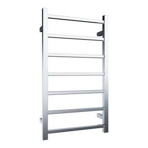 Newtech Quadro 7 Bar Heated Towel Ladder 800mm | Chrome