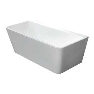 Newtech Indus Back to Wall Bath | White