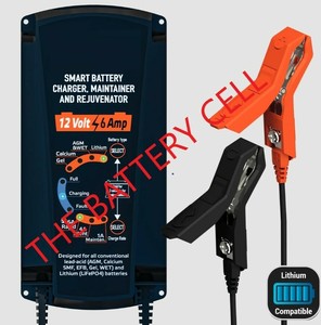 12V 6A Battery Charger and Maintainer does Lithium - The Battery Cell