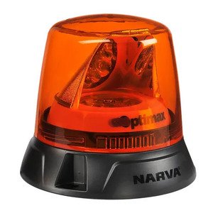 Products: 10-33V Optimax LED Rotating Beacon Flange Amber - The Battery Cell