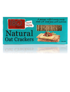 Products: 180 Degree Natural Oat Crackers