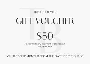Products: Gift Voucher The Beautician