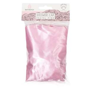 Bathefex - Shower Cap: Pastel Pink