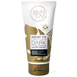 pureTAN: Instant Tan Lotion Dark 180ml