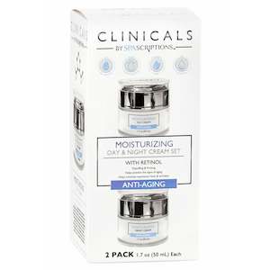 Skincare: Spascriptions: Clinicals Moisturising Day & Night Cream Set