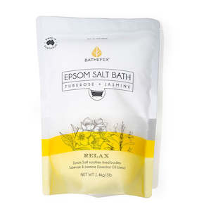 Bathefex - Epsom Salt Bath: Tuberose + Jasmine (1.4kg)