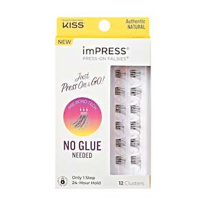 imPRESS Press-On Falsies Minipack - Natural: Authentic