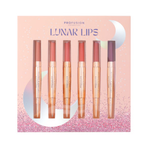 Profusion Cosmetics - Lunar Lips 6pc Lipstick & Liner Set