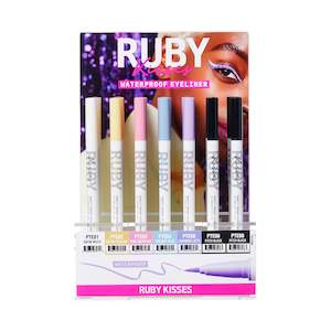KISS - Ruby Kisses Waterproof Eyeliner: Pitch Black