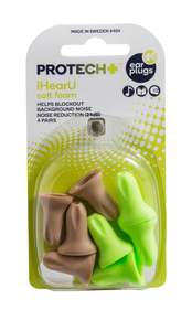 Protech: Protech - Ear Plugs iHearU Soft Foam (4pk)
