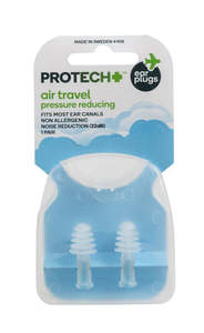 Protech - Air Travel Pressure Reducing Earplugs (1pk)