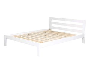 Products: Taylor White Bed Frame – The Bedroom