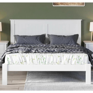 SANTORINI LOW FOOT PANELLED BEDFRAME | NZ MADE