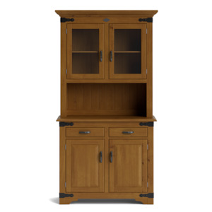 Nz Made: NORDIC 2 DRAWER HUTCH DRESSER | NZ MADE