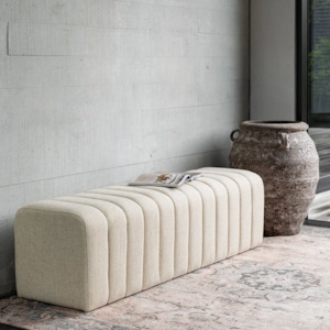 Bench Seats Ottomans Pouffes: MARIAH BENCH SEAT | 2 COLOURS