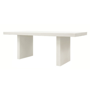 Outdoor: PALMA OUTDOOR CONCRETE TABLE |  WHITE