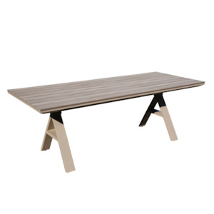 RAFFLES BAY OUTDOOR TABLE | POLY WOOD W/ ALUMINIUM