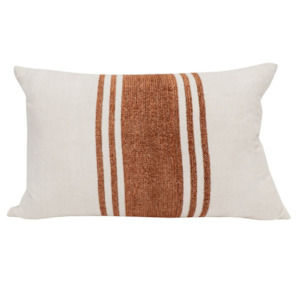 Rugs Ottomans Throws Bits Bobs: NOVA CUSHION | CREAM & BRONZE