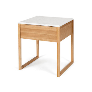 AVALON SIDE TABLE | MARBLE TOP