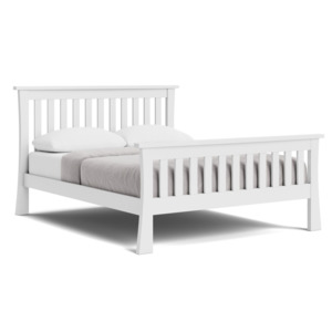 AMBROSE SLAT BED WITH HIGH-FOOT | ALL SIZES | NZ MADE