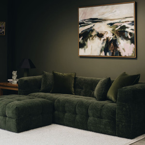 Lounge Suites Collection: MICHELIN 3 SEATER SOFA | DARK GREEN