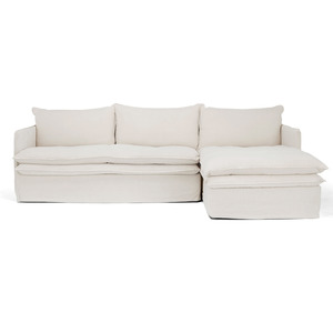 Lounge Suites Collection: HAMILTON 3 SEATER RHF CHAISE | OATMEAL