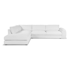 Lounge Suites Collection: JUNO LEFT CHAISE | SPECKLE WHITE