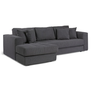 HUGO 3 SEATER CHAISE | SHADOW