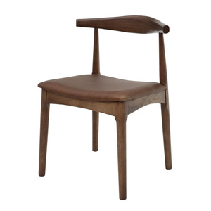 Dining: BOWEN BROWN DINING CHAIR | BROWN LEATHER