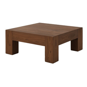New: OLMA SQUARE COFFEE TABLE | WALNUT