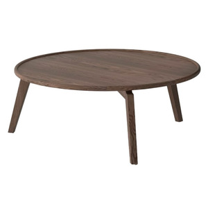 Arriving This Month: VARDO SOLID ASH LOW NESTING TABLE | WALNUT