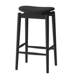 OSLO BLACK BARSTOOL| BLACK LEATHER