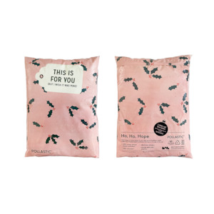 Recyclable: POLLAST!C Poly Mailers - Festive