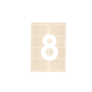 Plant Based: Free Expired Compostable Inkjet Labels - A4 Sheets