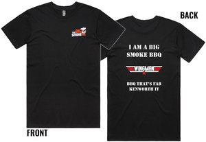 Products: New Tee Shirt – The BIG SMOKE BBQ – Mobile Catering, Auckland, Tauranga