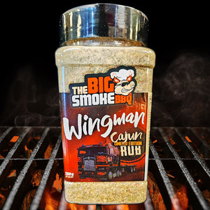 Products: Wingman Cajun Rub – The BIG SMOKE BBQ – Mobile Catering, Auckland, Tauranga