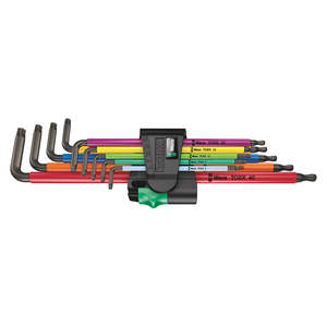 Wera 967/9 TORX XL Multicolour L-key Set