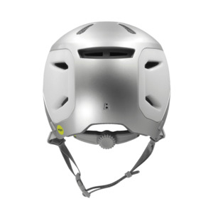 Urban Street Helmets: Bern Watts 2.0 MIPS Metallic Silver Tonal